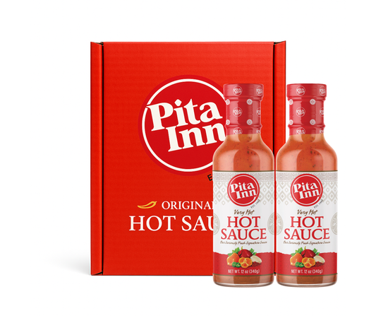 Pita Inn Very Hot, Hot Sauce Gift Box - Free Shipping!