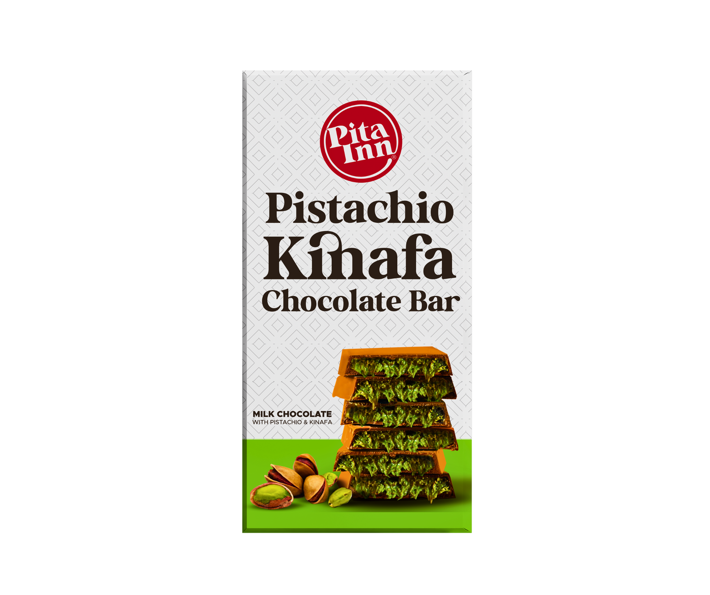 Pita Inn Pistachio Kinafa Chocolate Bar