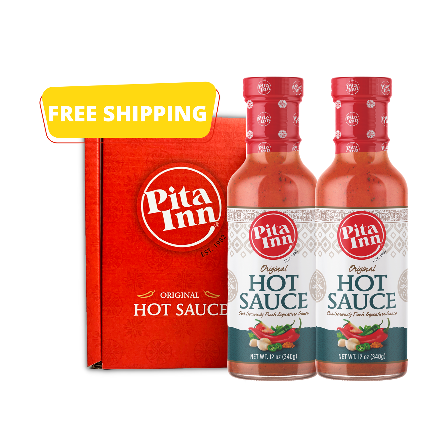 Pita Inn Original Hot Sauce Gift Box